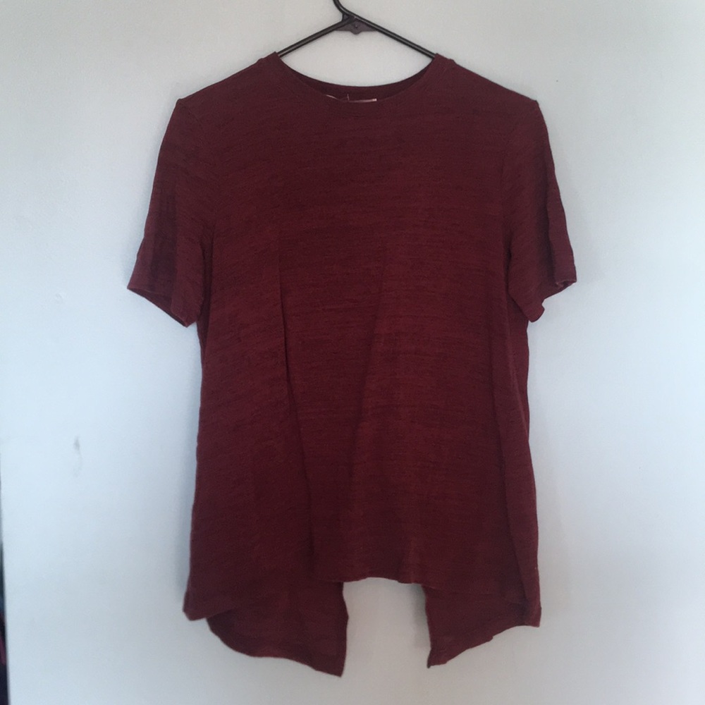 Maroon Forever 21 top